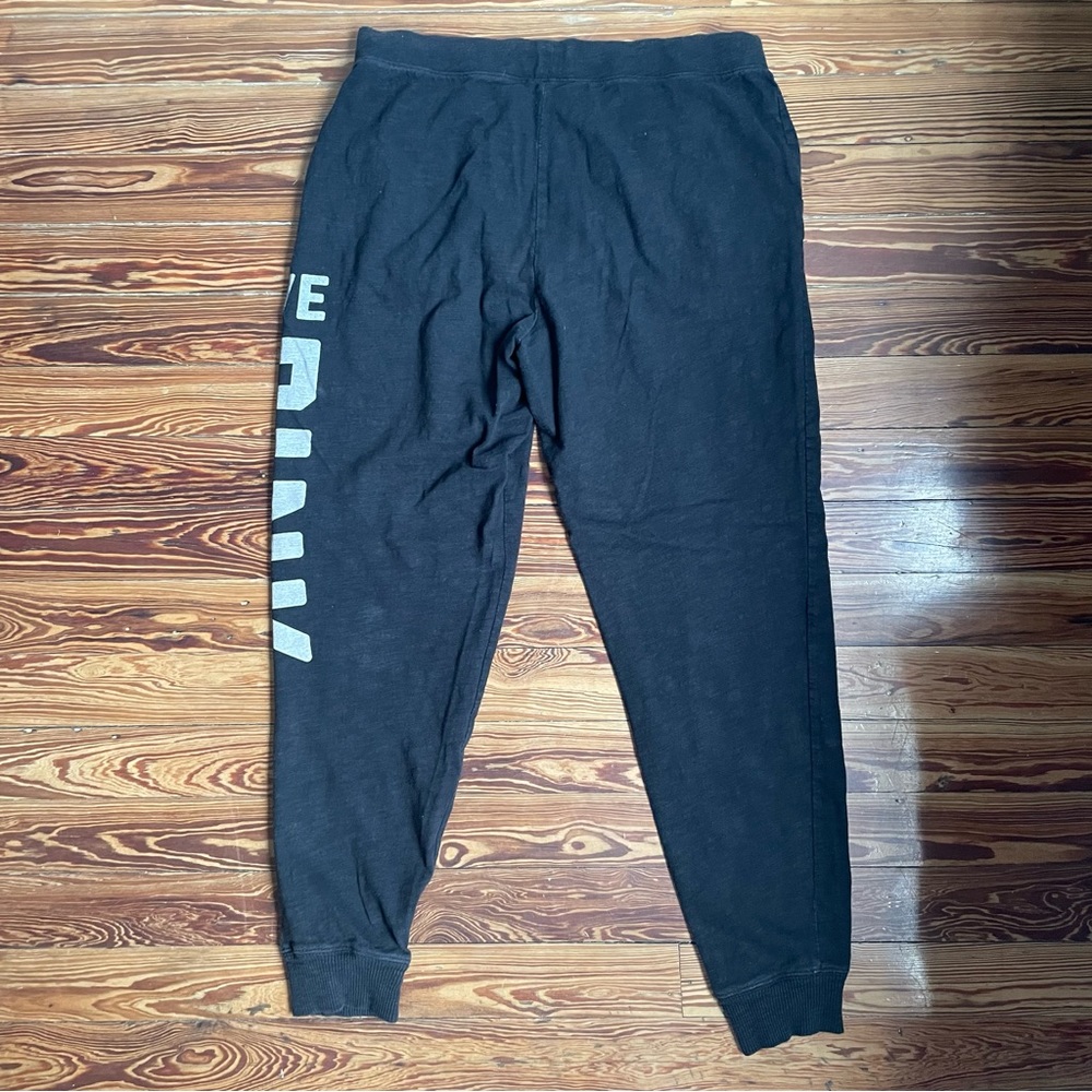 Pink Victoria Secret Black Jogger Pants - Picture 5 of 8